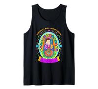 Our Lady Virgen of Guadalupe Cartoon Saint Virgin Mary Tank Top