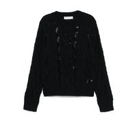 OUR LEGACY cable knit sweater - Black 48