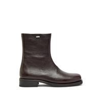 Our Legacy Camion Grained Leather Ankle Boots - Brown - 43 (IT43 / UK9)