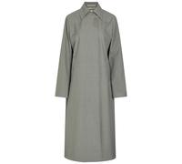 Our Legacy Capital Checked Woven Trench Coat - Grey - 42 (UK14 / L)