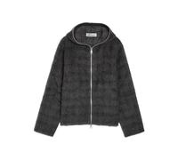 Our Legacy Checked Zip-through Brushed Wool-blend Jumper - Dark Brown - 40 (UK12 / M)
