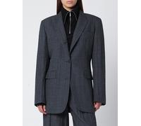 OUR LEGACY Jacket Woman color Grey - Size: 36 - female