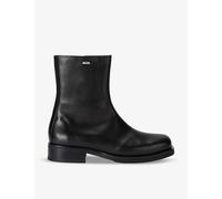 Our Legacy Mens Black Camion Leather Ankle Boots Eur 42 / 8 Uk Men