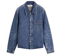Our Legacy Men's Cut Rebirth Denim Jacket Road Worn Rope Twill