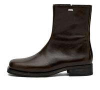 Our Legacy Men's Deep Olive Leather Camion Boot