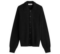 Our Legacy Men's Evening Polo Black Fuzzy Alpaca