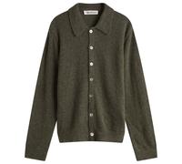 Our Legacy Men's Evening Polo Moss Green Fuzzy Alpaca