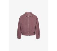 Our Legacy Mens Our Legacy Command Foldable-Hood Cotton-And-Linen Jacket Port Soft 36