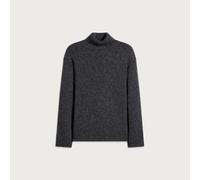 Our Legacy Men's Slub Twisted Wool Popover Turtleneck Ash Grey IT 50