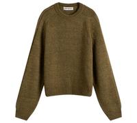 Our Legacy Men's True Wool Roundneck Jumper Flush Green Rustic Wool Silk