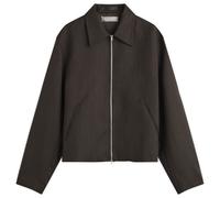 Our Legacy Men's Wool Mini Jacket Havana Brown Chain Wool