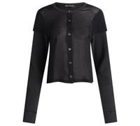Our Legacy Women's Heat Long Sleeve Top Black Stocking Jersey EUR 40