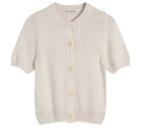 Our Legacy Women's Shrunken Cardigan Top Oyster Cherub Silk