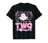 Our Little Boo is Turning Two Ghost 2nd Birthday Halloween T-Shirt