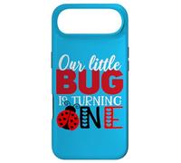 Our Little Bug Is Turning One Funny Ladybug First Birthday Case for iPhone Air