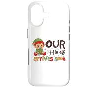 Our Little Elf Arrives Soon Christmas Pregnancy Announcement Case for iPhone 17