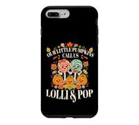 Our Little Pumpkins Call Us Lolli and Pop Fall Grandparents Case for iPhone 7 Plus/8 Plus