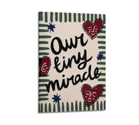 Our Little Wonder Print, Boho Wall Art for Kids Room, Positive Affirmations Poster Poster, Decorative Painting Canvas Wall Art Trendy Print For Bedroom Living Room24x36inch(60x90cm) Frame-style-2
