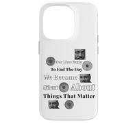 Our Lives Begin to End the Day We Become Silent Civil Rights Case for iPhone 14 Pro