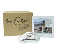 Our love cast in stone Rock - Gift for Anniversary, Valentines Day, Birthday, Christmas For Him or For Her (rockcast)