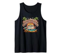 Our Love Sails Best At Sea Husband and Wife Cruising Days Tank Top