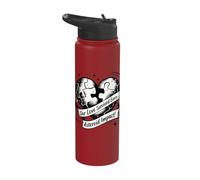 Our Love Survived Every Asteroid Impact Heart Puzzle Stainless Steel Insulated Water Bottle