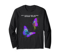 Our Love The Bridge Between Worlds Romance Romantic Couple Long Sleeve T-Shirt