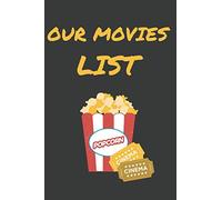 Our Movies List: log book to fill out together with blank 52 movie bucket list | One movie a week fun parent & children, gift baskets for families & film buffs