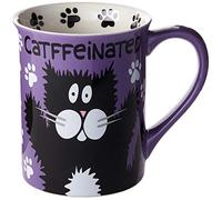 Enesco 4026111 Catffeinated Mug, Stoneware, Multicolor