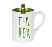 Our Name Is Mud Tea Rex Mug With Spoon Set, 16 oz