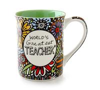 Our Name Is Mud Worlds Greatest Teacher Mug - Multi-Colour