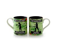 Our Name is Mud Zombie Coffee Mug Set- Female and Male Talking Walking Zombies His Her Mugs