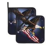 Our North Bald Eagle Heat-Resistant Pot Mat Is The Perfect Companion For Your Kitchen And Dining Table