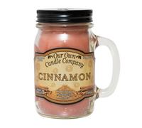 Our Own Candle Company Large Cinnamon Candle, Red