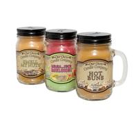 Our Own Candle Company Smell My Nuts, Nice Melons, and Hot Buns - Sassy Pack Scented Mason Jar Candles, 13 oz (3 Pack)