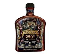 Our People's 250th Edition Whiskey Bottle - Special Decorative Heritage Spirit Decanter, Commemorative Patriotic Keepsake Glass | Collector Gift Home Bar Display