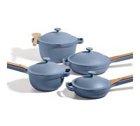 Our Place Cookware Set - 13-Piece Kit Including The Always Pan, Perfect Pot and Spatulas | Multifunctional, Toxin-Free Nonstick | Heat Safe up to 450°F | Oven, Stove, Induction Compatible | Blue Salt