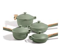 Our Place Cookware Set - 13-Piece Kit Including The Always Pan, Perfect Pot and Spatulas | Multifunctional, Toxin-Free Nonstick | Heat Safe up to 450°F | Oven, Stove, Induction Compatible | Sage