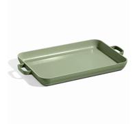 Our Place Griddle Pan - Versatile Nonstick Ceramic Sheet Pan & Stovetop Griddle | Toxin-Free, Dual-Use, with Ergonomic Handles | 5 Qt Capacity, Oven Safe up to 450°F | Sage