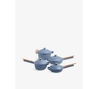 Our Place Cookware Set - 13-Piece Kit Including the Always Pan, Perfect Pot and Spatulas | Multifunctional, Toxin-Free Nonstick | Heat Safe up to 450°F | Oven, Stove, Induction Compatible | Blue Salt