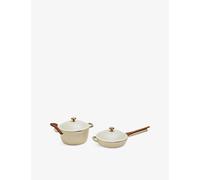 Our Place Our Place Home Cook Duo Ceramic Pot and Pan Two-Piece Set Vanilla Bean