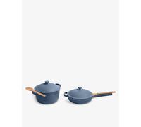 Our Place Our Place Home Cook Duo Ceramic Pot and Pan Two-Piece Set Worth £270 Blue Salt