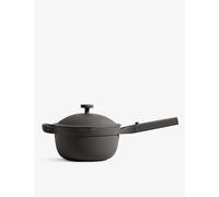 Our Place Perfect Pot - Mini 2.4L Nonstick Ceramic Sauce Pan with Lid | Versatile Cookware for Stovetop and Oven | Steam, Bake, Braise, Roast | PTFE and PFOA-Free | Toxin-Free, Easy to Clean | Char