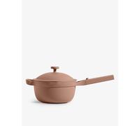 Our Place Perfect Pot - Mini 2.4L Nonstick Ceramic Sauce Pan with Lid | Versatile Cookware for Stovetop and Oven | Steam, Bake, Braise, Roast | PTFE and PFOA-Free | Toxin-Free, Easy to Clean | Spice