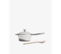 Our Place Titanium Mini Perfect Pot Pro - 2.6L No-Coating Nonstick Pot | Tri-Ply Titanium & Stainless Steel | Oven-Safe up to 535°C & Compatible with All Cooktops | Chrome