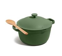 Our Place Perfect Pot - 6 L. Nonstick Ceramic Sauce Pan with Lid | Versatile Cookware for Stovetop and Oven | Steam, Bake, Braise, Roast | PTFE and PFOA-Free | Toxin-Free, Easy to Clean | Sage