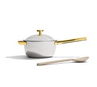 Our Place Titanium Mini Perfect Pot Pro - 2.6L No-Coating Nonstick Pot | Tri-Ply Titanium & Stainless Steel | Oven-Safe up to 400°C & Compatible with All Cooktops | Gold