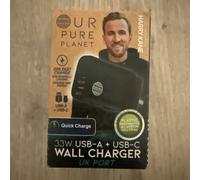 Our Pure Planet 30W Usb-A + Usb-C Wall Charger (Uk Port)