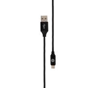 OUR PURE PLANET, endorsed by Harry Kane, USB-A to Micro Cable, 1.2m/4ft - Black