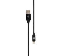 OUR PURE PLANET, endorsed by Harry Kane, USB-A to USB-C Cable, 1.2m/4ft - Black